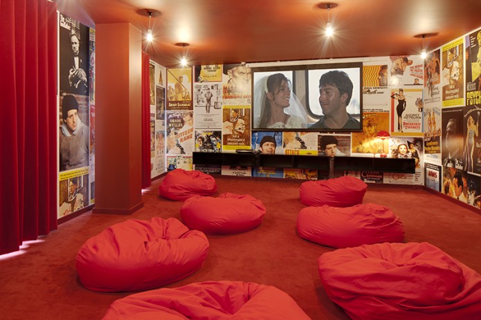 Cinema Room at iQ Shoreditch from iQ Student Accommodation. Mystudenthalls.com