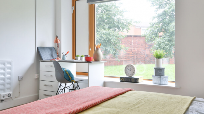 Bedroom desk and chair