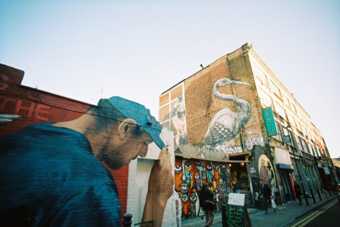 Brick Lane is home to some incredible street art, and well worth a visit.