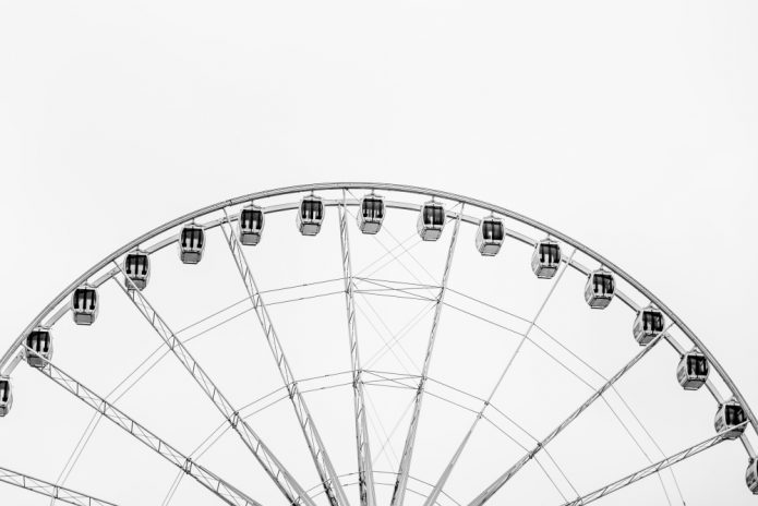 The Liverpool Wheel (pictured) is a fun thing to do in Liverpool for students.